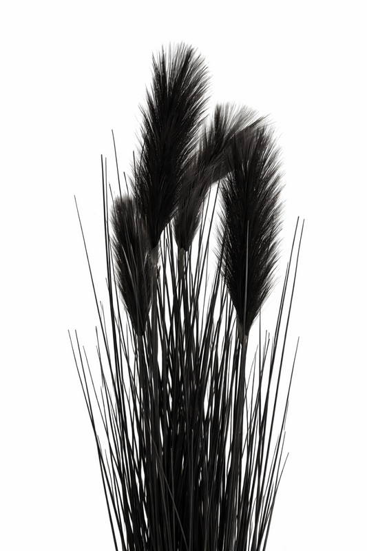 5ft Artificial Horsetail Reed Grass Plant Black Indoor Outdoor Garden Home Decor