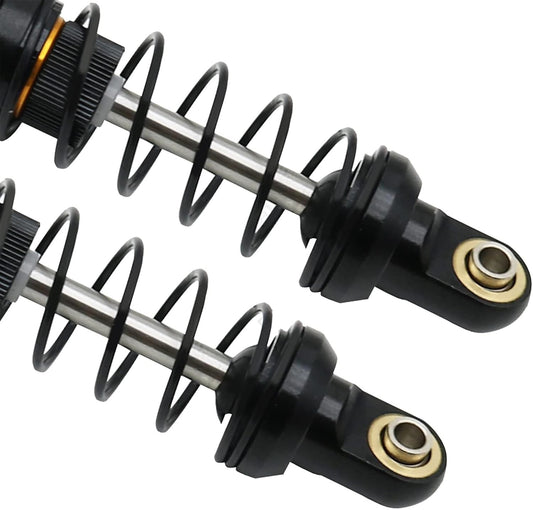 4 Pack RC Shock Absorbers 70-120mm Oil Damper Adjustable 1/10 Crawler SCX10