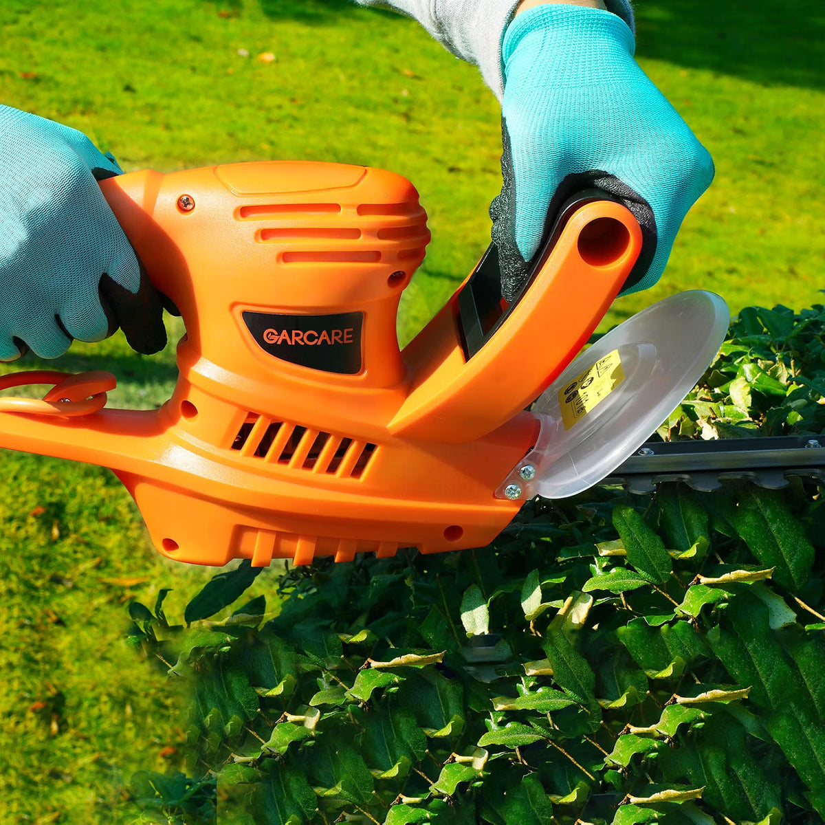 Electric Hedge Trimmer Corded 500W 51cm Dual Action Blade 16mm Cut Lightweight