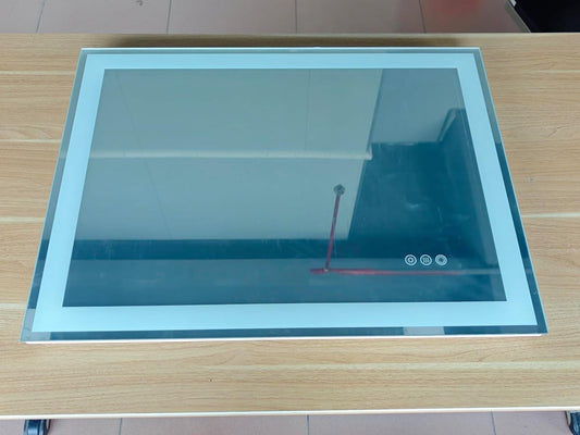 Bathroom Mirror LED 24x32in Front Backlit Anti-Fog Dimmable 3 Color Temperature