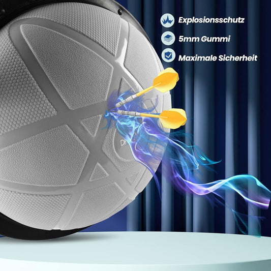 Balance Ball Trainer 60cm Half Exercise Ball Board Fitness Bands Pump Set