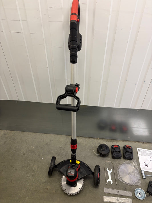 Cordless Grass Trimmer Wire Cutter Metal Blades Garden Tool