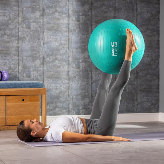 Gym Ball Exercise Yoga Fitness Anti Burst Stability Ball Pump Pregnancy Core