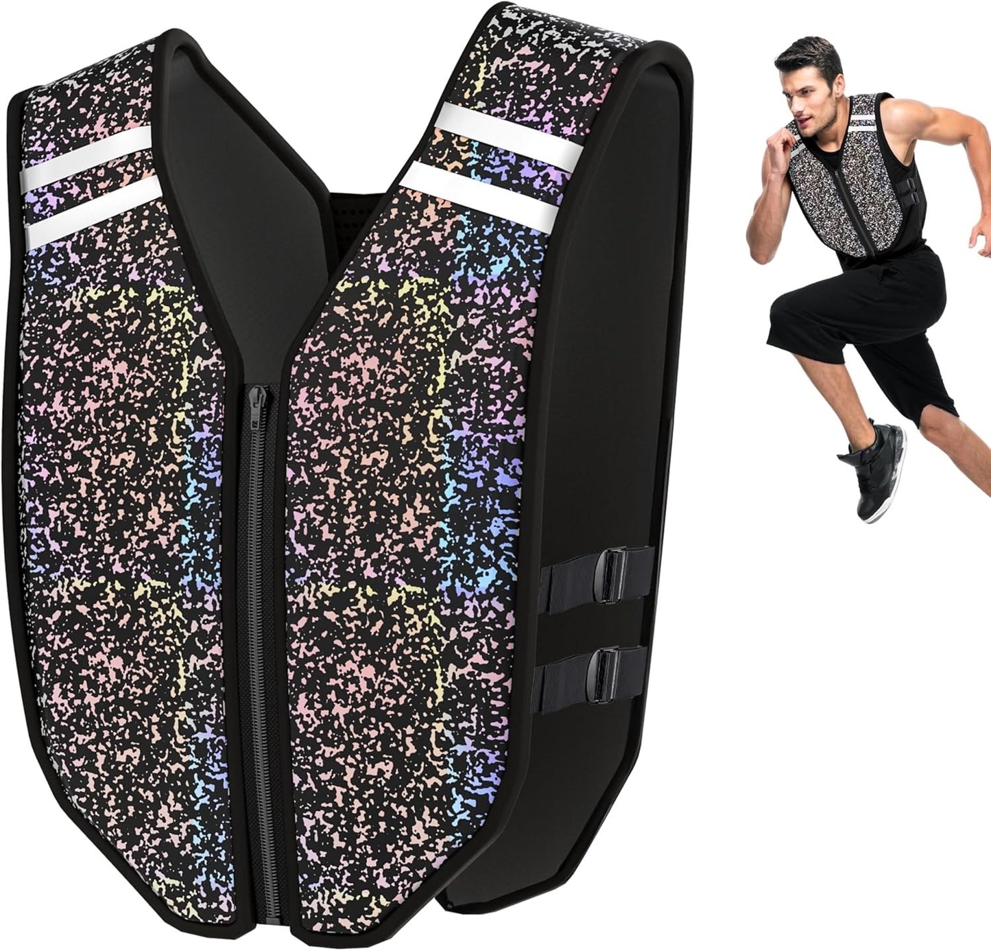PROIRON Weighted Vest Soft Washable for Men Women 10kg Fully Reflective