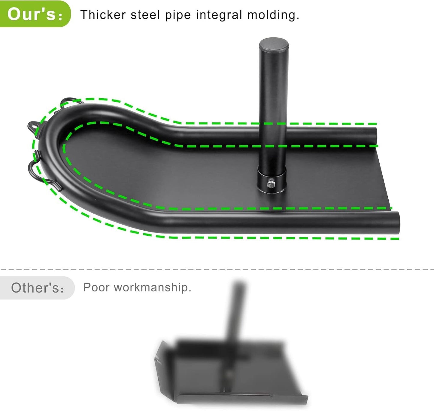 Kipika Weight Sled Push-Pull Fitness Sled Fitness Strength Training Sled