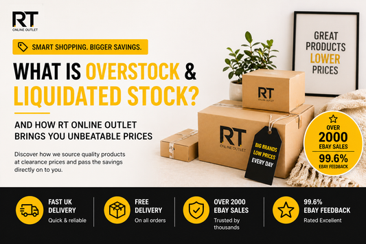 What Is Overstock & Liquidated Stock – And How RT Online Outlet Brings You Unbeatable Prices RT Online Outlet