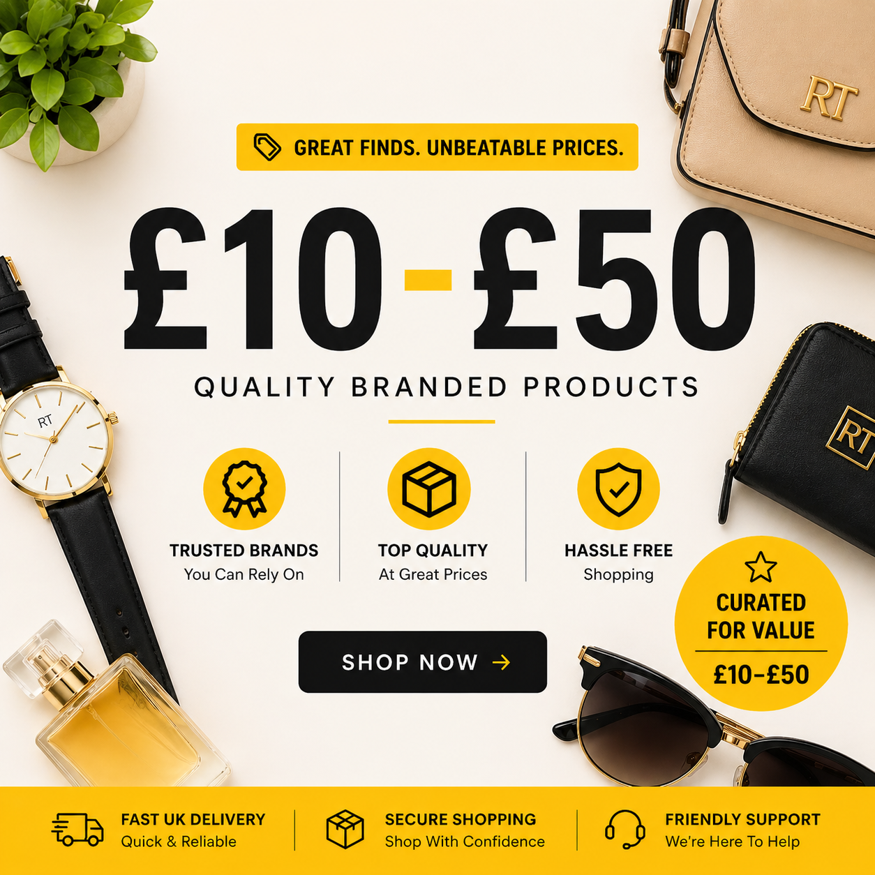 £10 to £50
