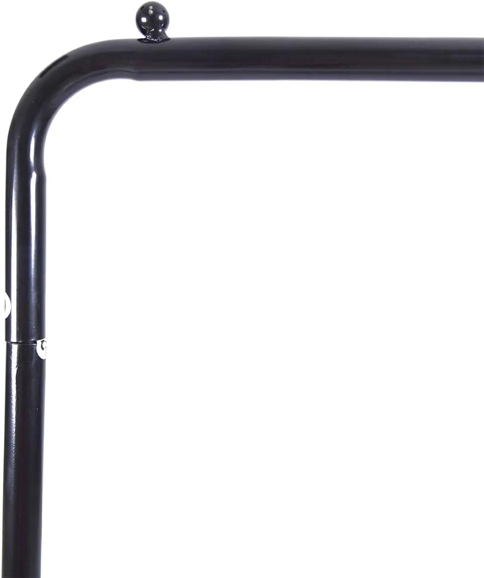 URMERRY JELUTE Metal Coat Rail Pipe Hanging Clothes Rail Heavy Duty Storage Shelf - RT Online Outlet