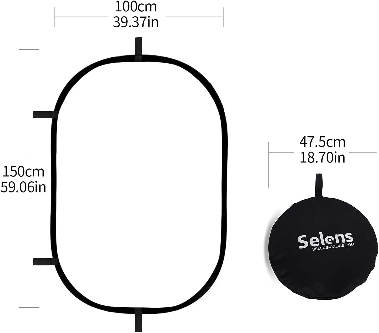Selens Light Diffuser Photography 100x150cm Sun Reflector Soft Diffusion Panel - RT Online Outlet