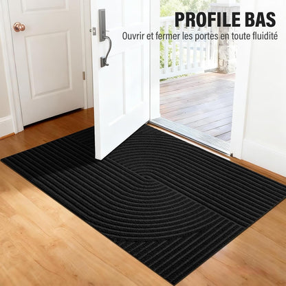 Indoor Doormat Non Slip Dust Catcher Floor Mat Entrance Rug Washable 90x150 cm