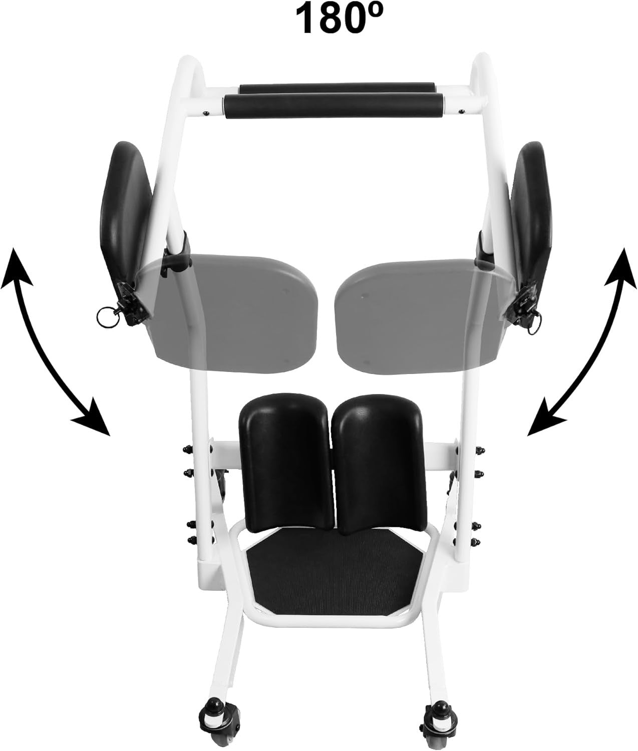 Elderly Transfer Chair Stand Assist Patient Transport Mobility Aid Padded