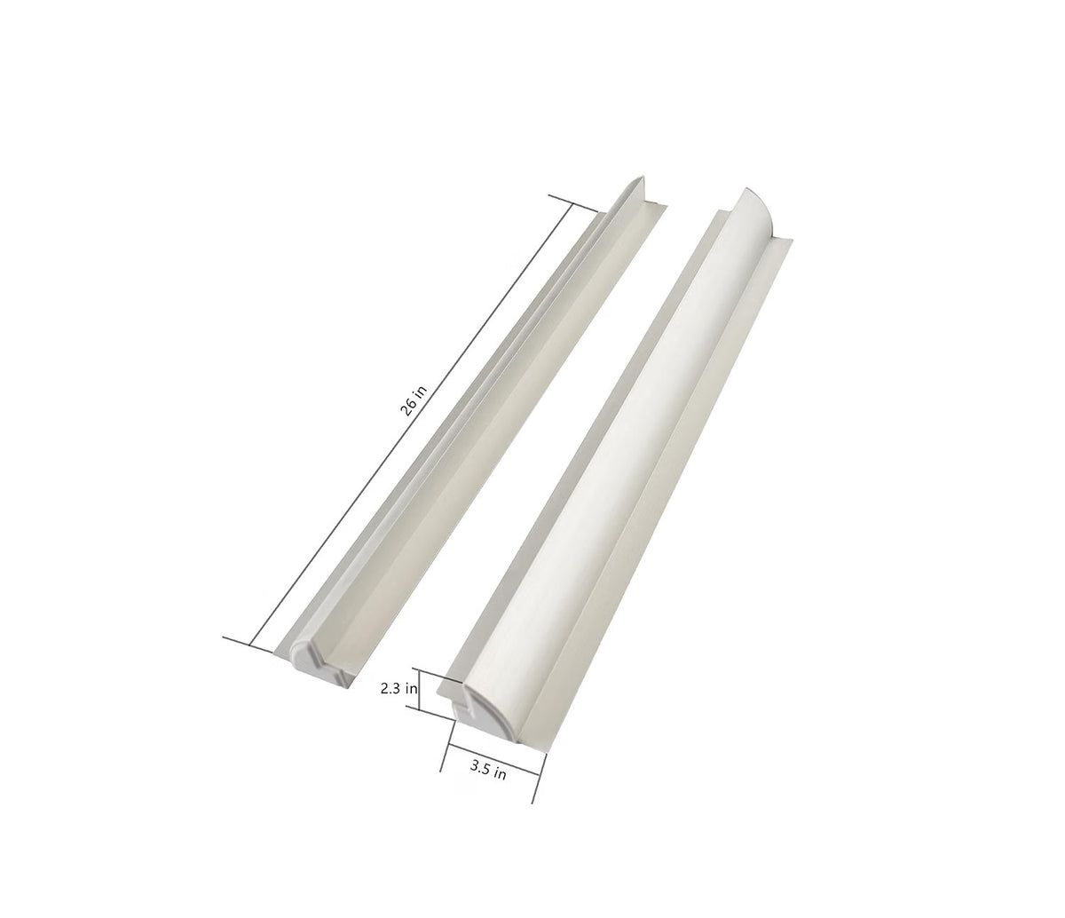 Solar Panel Mounting Brackets Aluminium Motorhome Caravan Roof Corner Spoiler