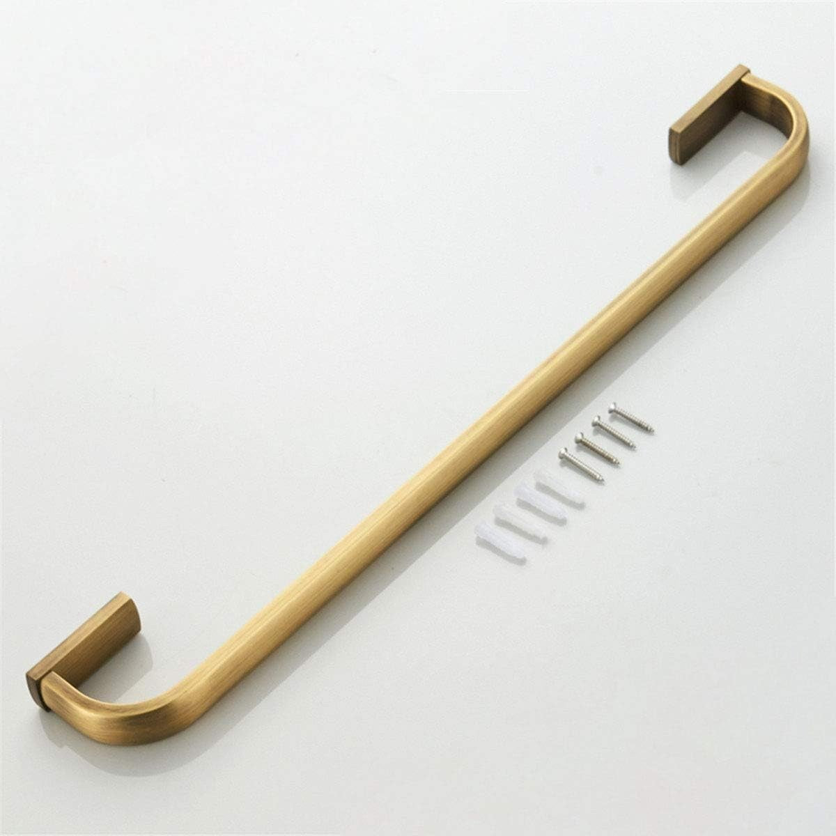 Brass Towel Rail Bar Antique Bronze Wall Mounted Bathroom Holder 57cm Single Rod