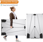 Magnetic Flipchart Easel Whiteboard 90x60cm Dry Wipe Board Stand Office