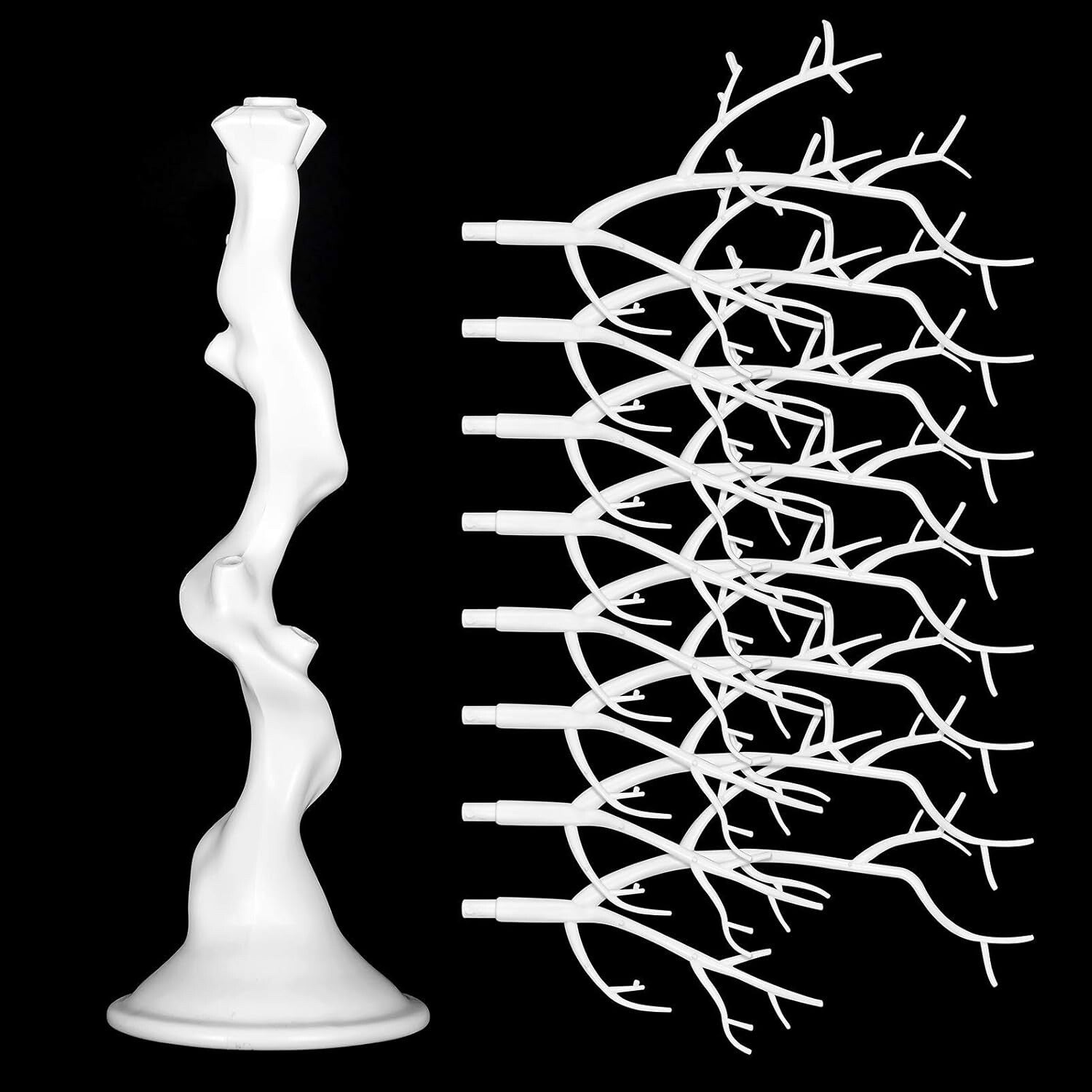 Sziqiqi 75cm White Twig Tree Easter Tree Centrepieces for Indoor Outdoor White