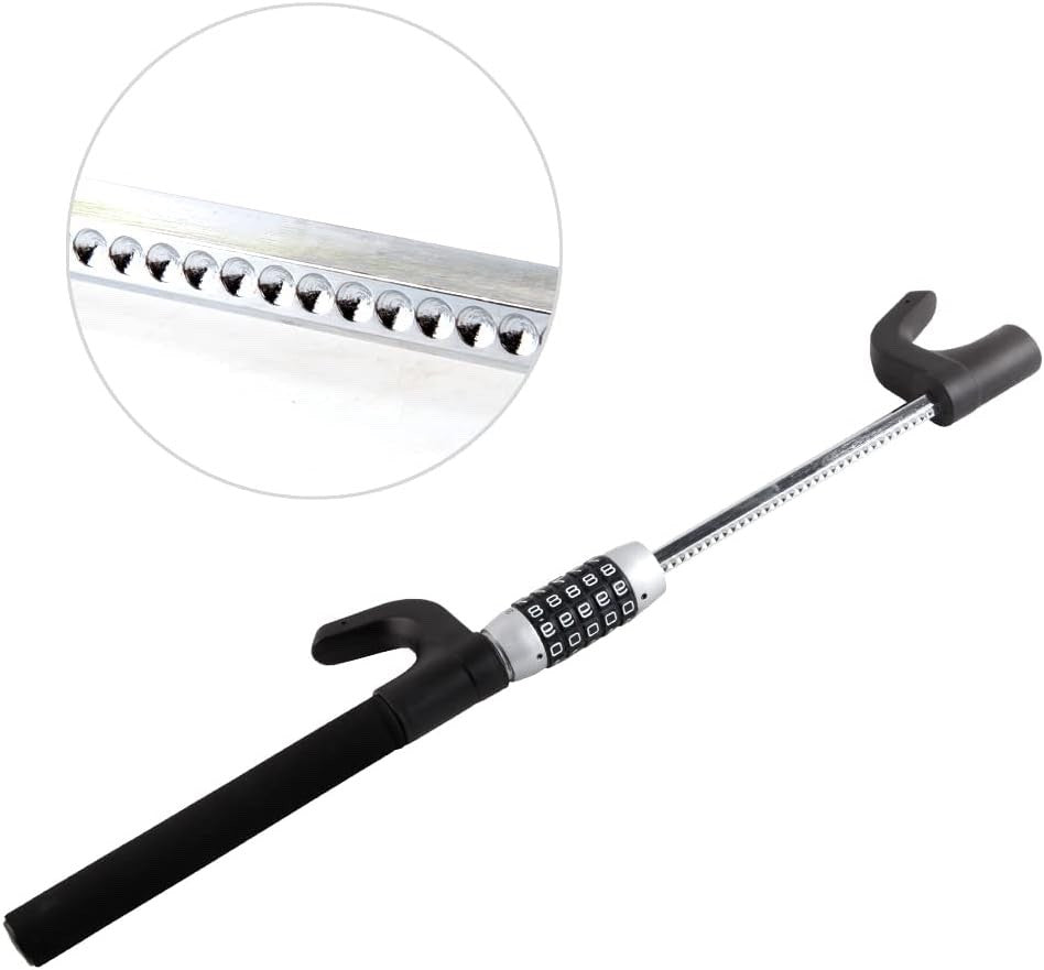 Universal 5-Digit Combination Steering Lock Keyless Anti-Theft Car Wheel Lock