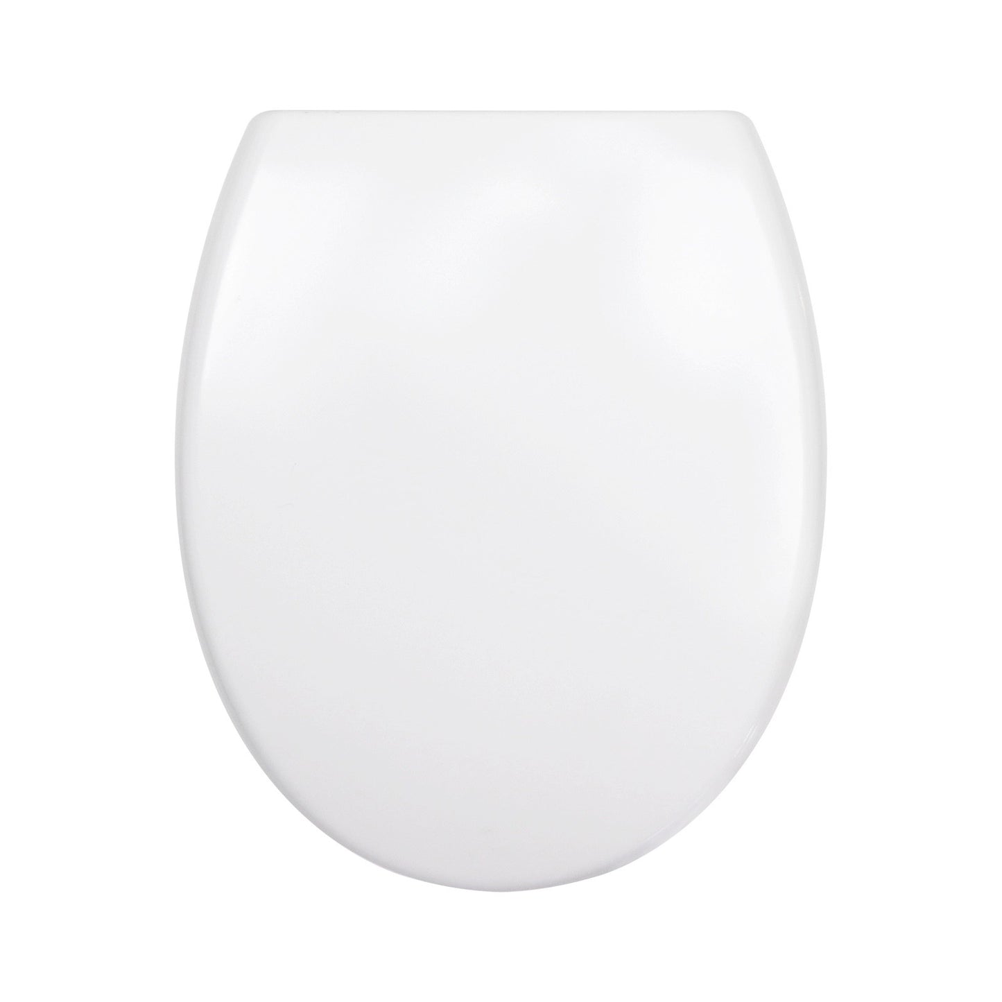 Oval Toilet Seat Duroplast Soft Close White Quick Release Easy Clean 44.5x37.5cm