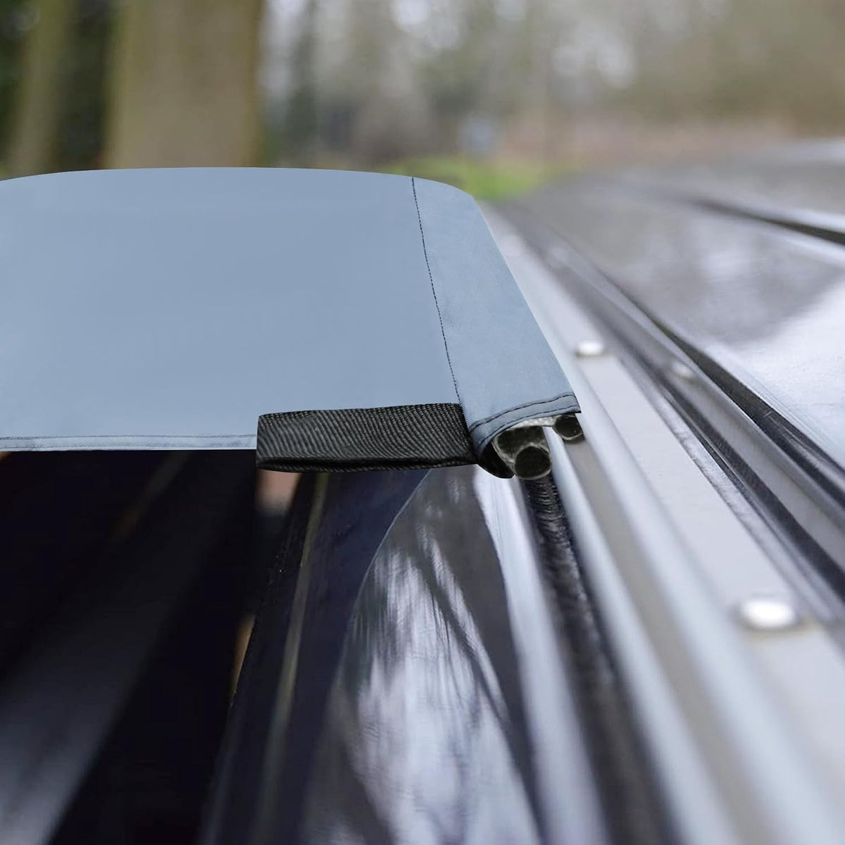 Campervan Awning Sun Canopy 250x240cm Waterproof Van Sunshade Rail Suction Cup K