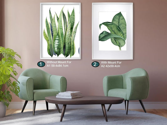 A1 Picture Frames Set 3 White 59.4x84.1cm Wall Mount Poster Frame with Mounts