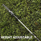 Cordless Telescopic Hedge Trimmer Long Reach 2x 2.0Ah Batteries Adjustable