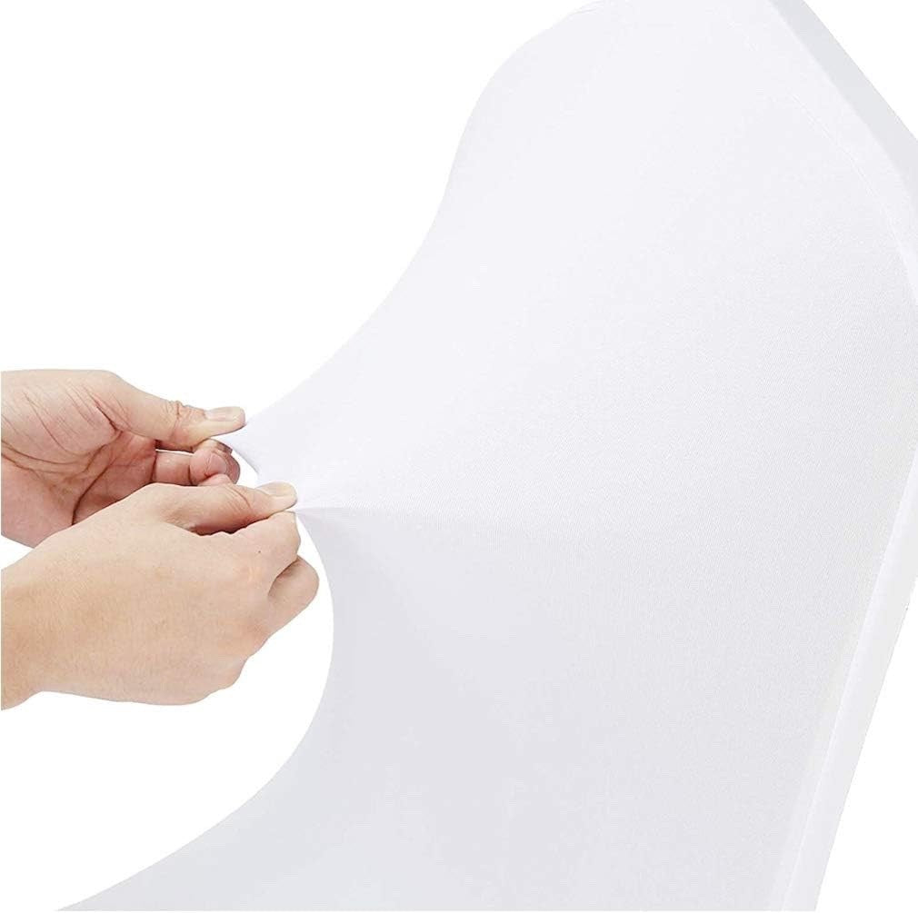 50 White Lycra Spandex Stretch Chair Covers Wedding Party Banquet Event Decor
