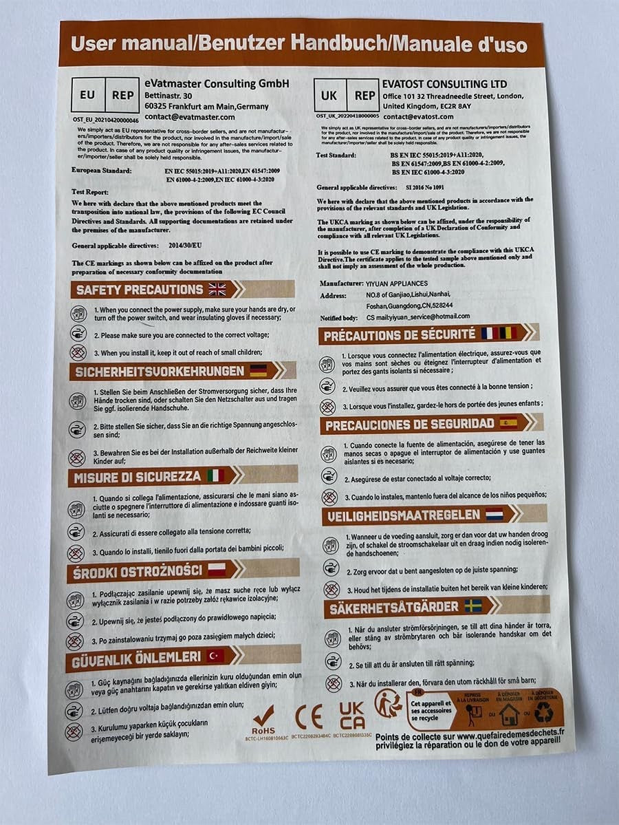 AUXTINGS 52" 675W LED Light Bar Triple Row 6000K + Remote Strobe Harness Kit