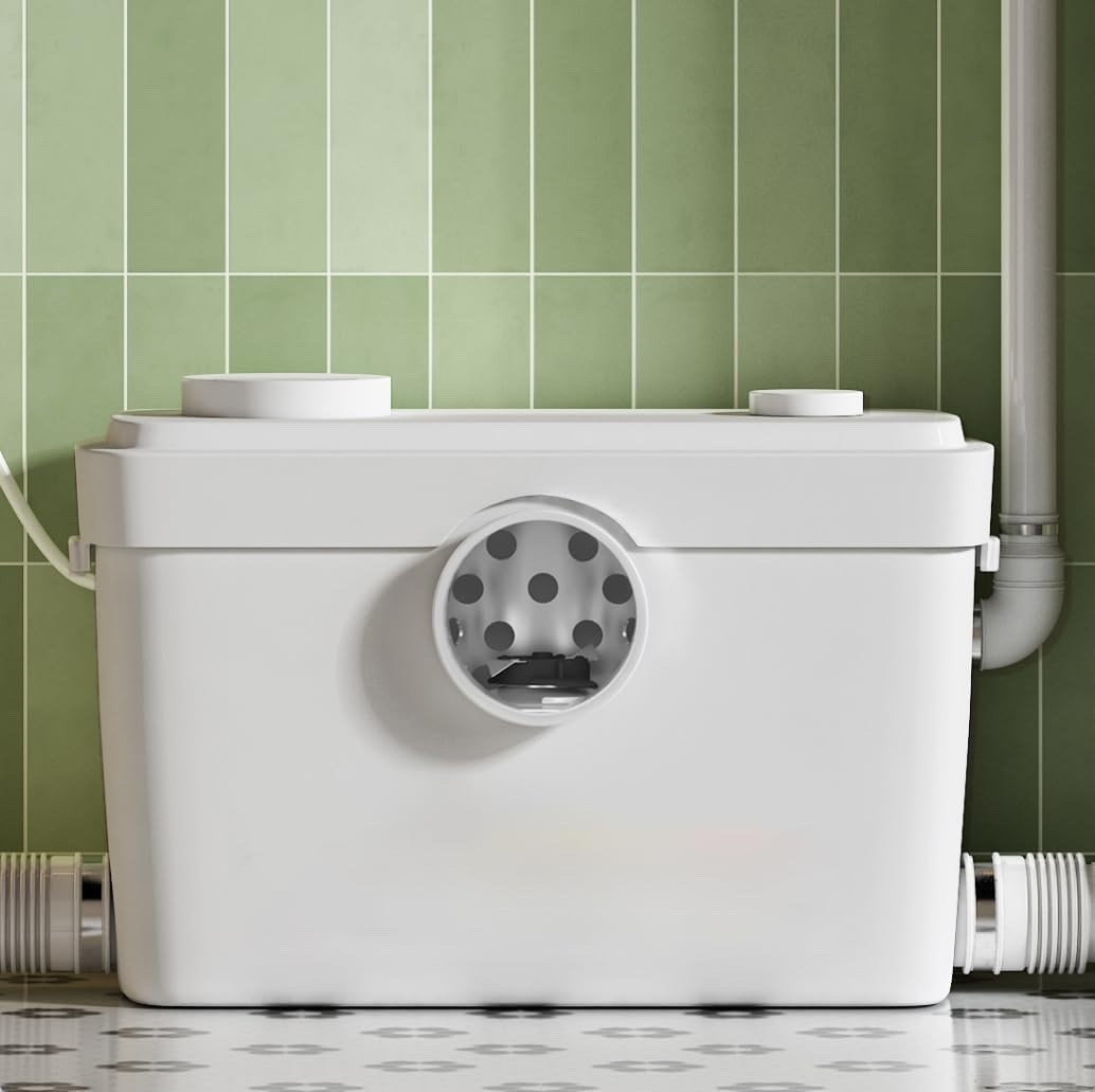 Macerator Pump Toilet Waste Water Upflush 750PRO 11M 210L/min Shower Sink WC