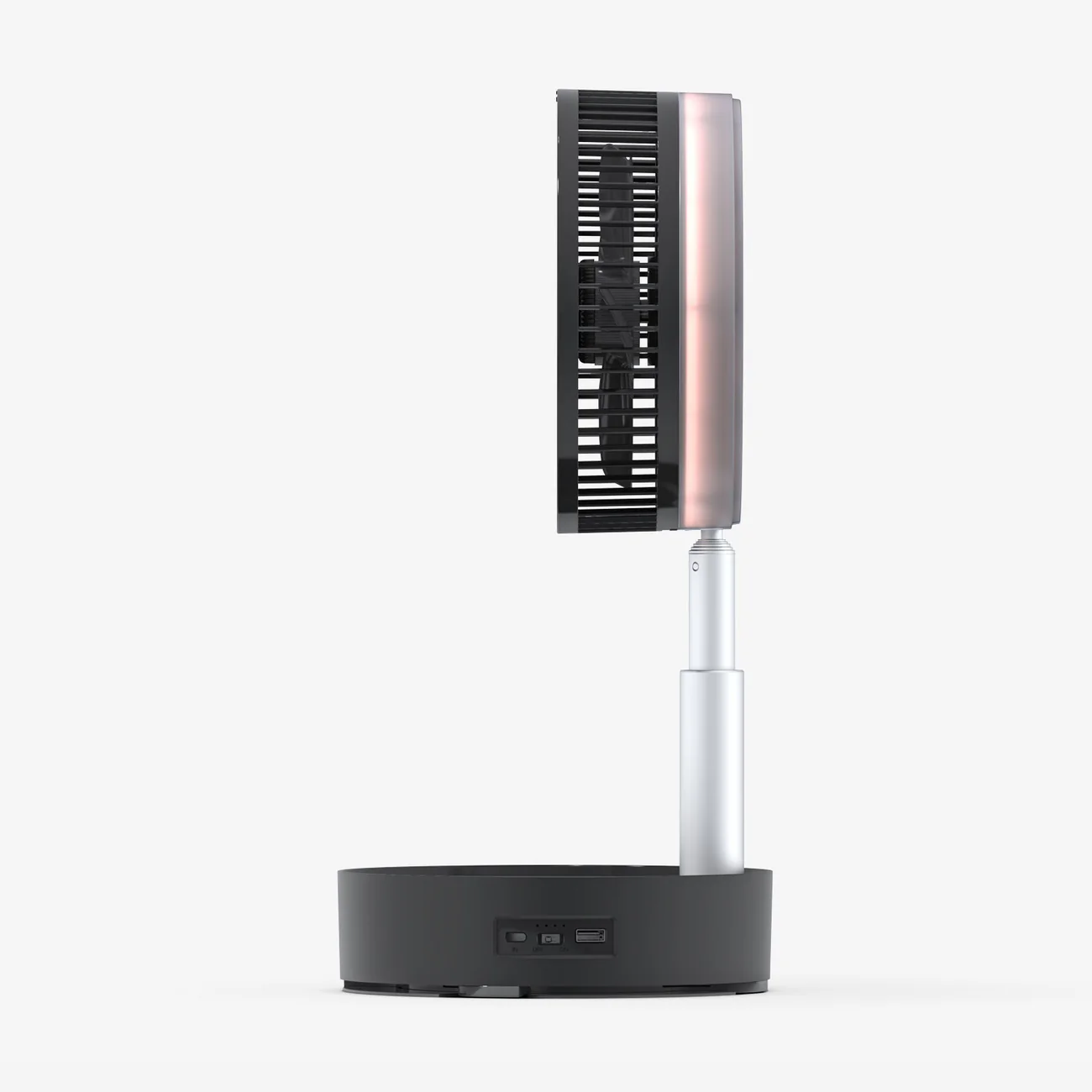 Rechargeable Portable Fan Telescopic USB 10000mAh Battery Travel Desk