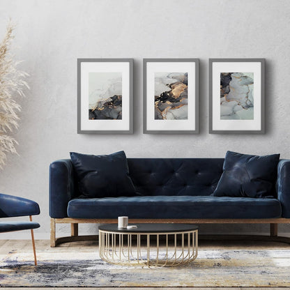 Picture Frame A2 Grey Photo Poster Certificate Mount Wall Hanging Landscape