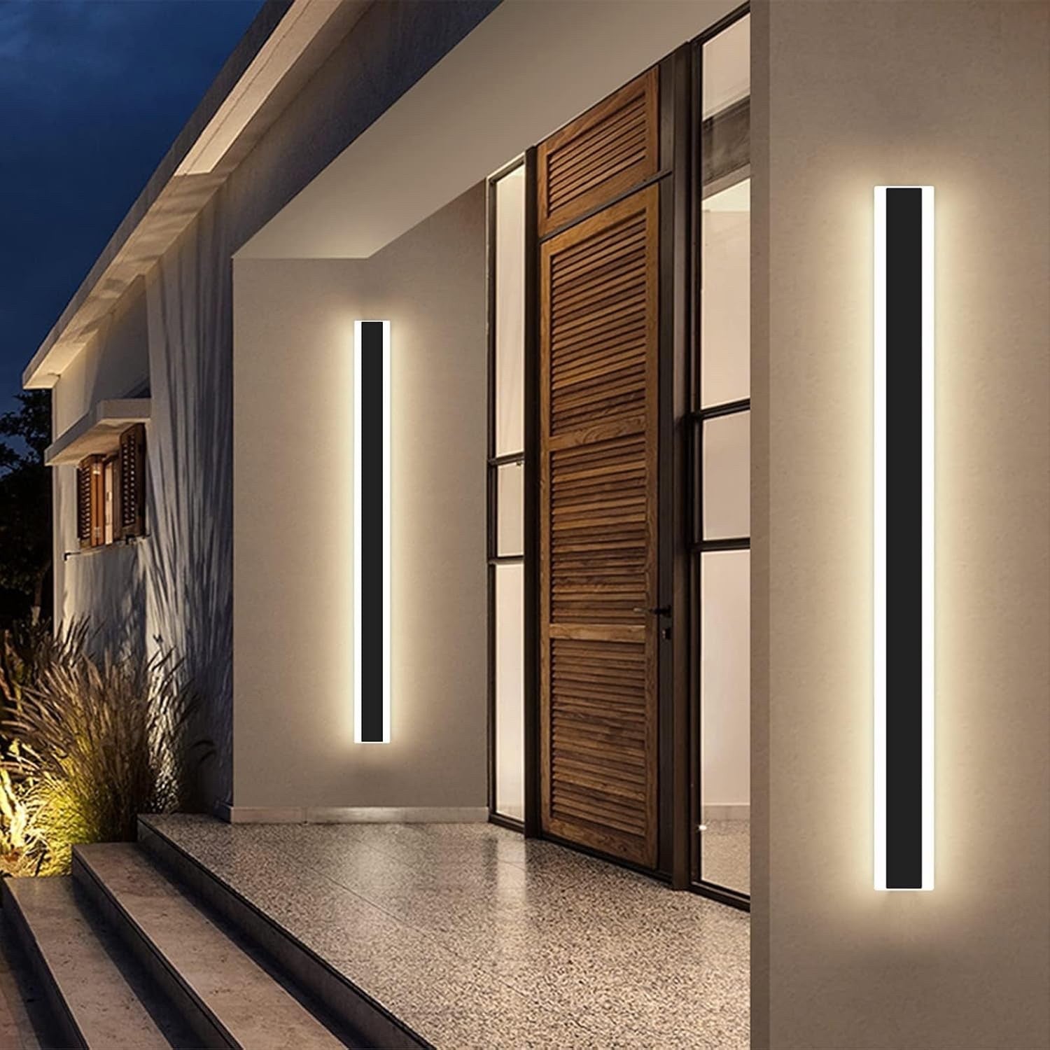 Outdoor LED Wall Light 100cm IP65 Garden Porch Lamp 3 Colour 3000K 4500K 6000K