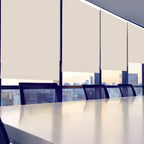 Blackout Roller Blind Waterproof Thermal Window Shade Cream Colour