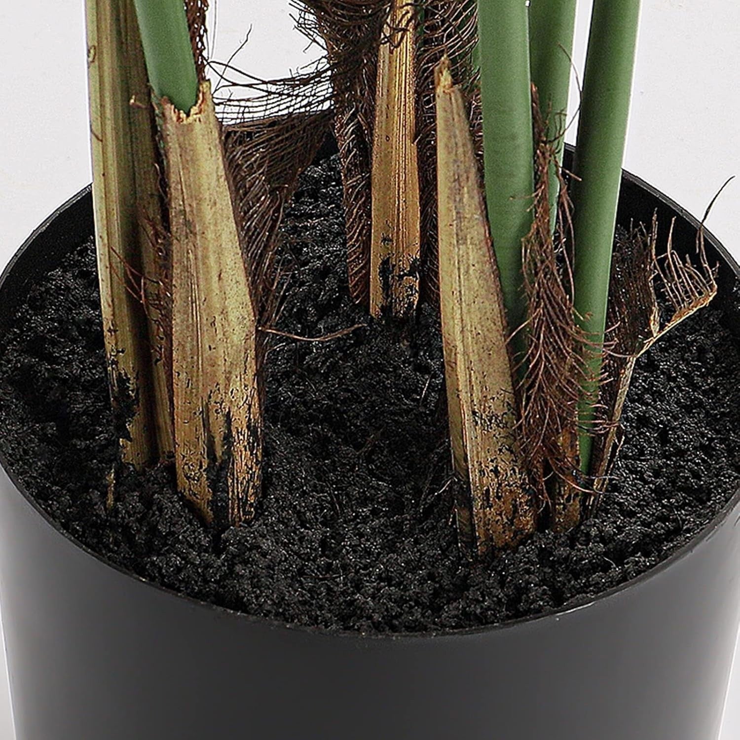 YOLEO 6FT Artificial Areca Palm Tree Faux Tropical Indoor Plant 185cm