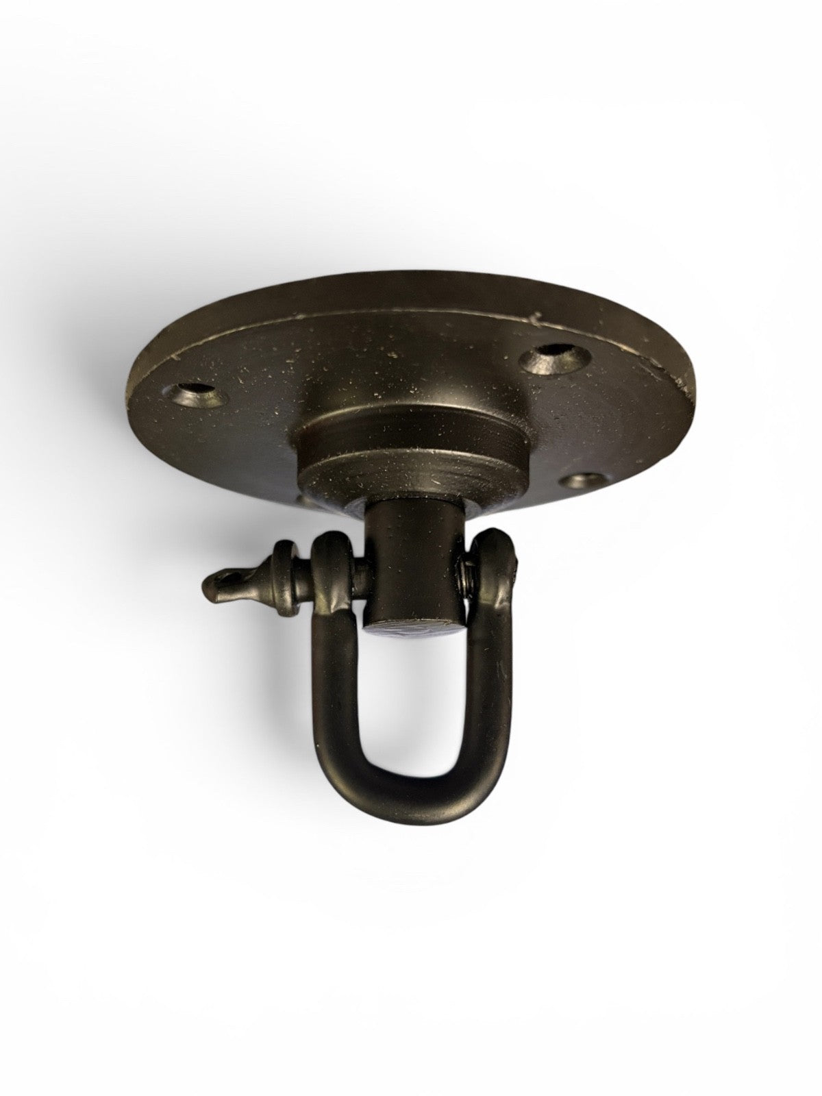 Boxing Swivel Mount Hook Black Steel 360 Rotation Speed Ball Bag Forza Round
