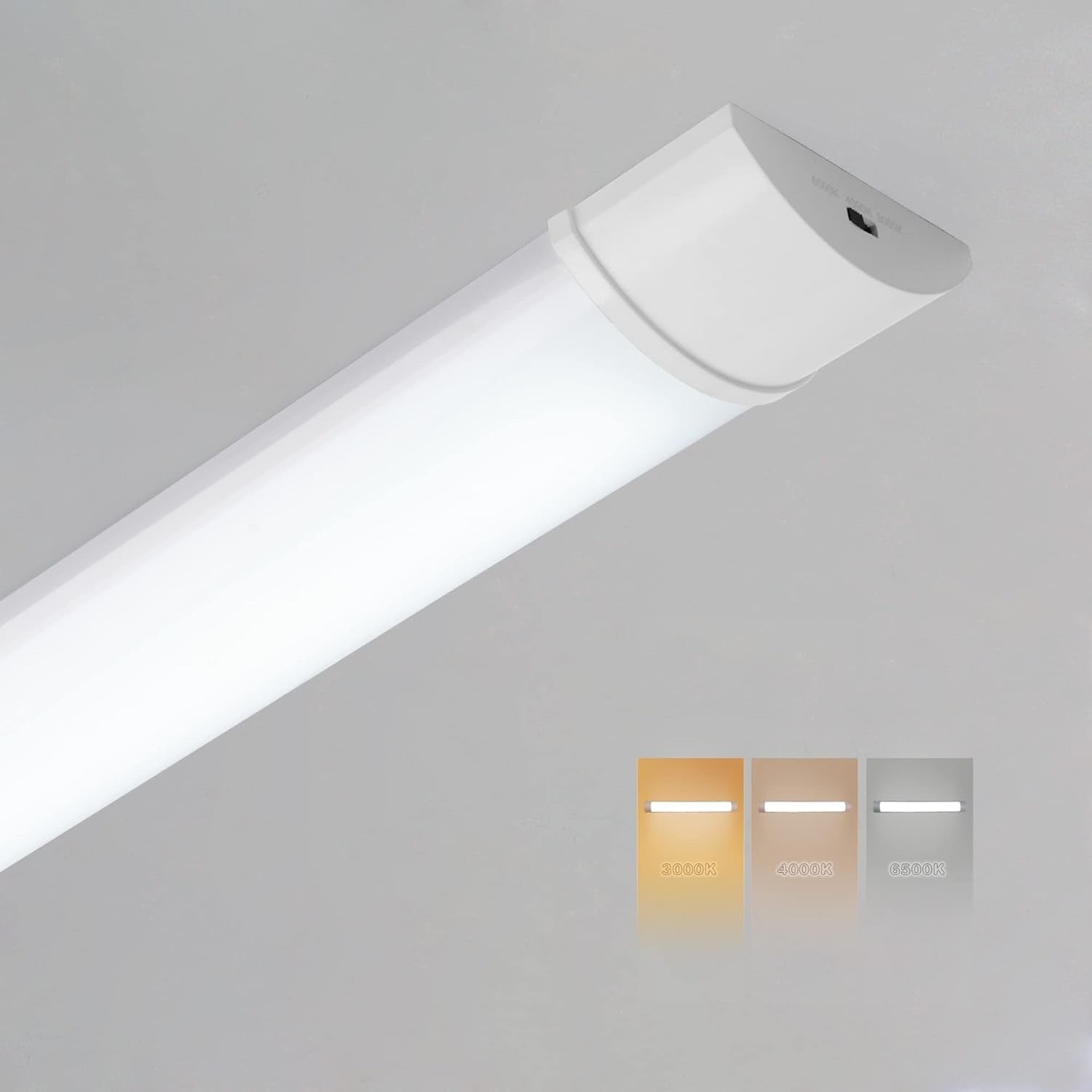 4FT LED Batten Light 40W 3750LM 3CCT Garage Workshop Ceiling Tube Lamp
