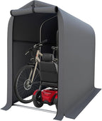 1x1.8m Outdoor Bike Storage Shed Waterproof UV Resistant Metal Frame Tent