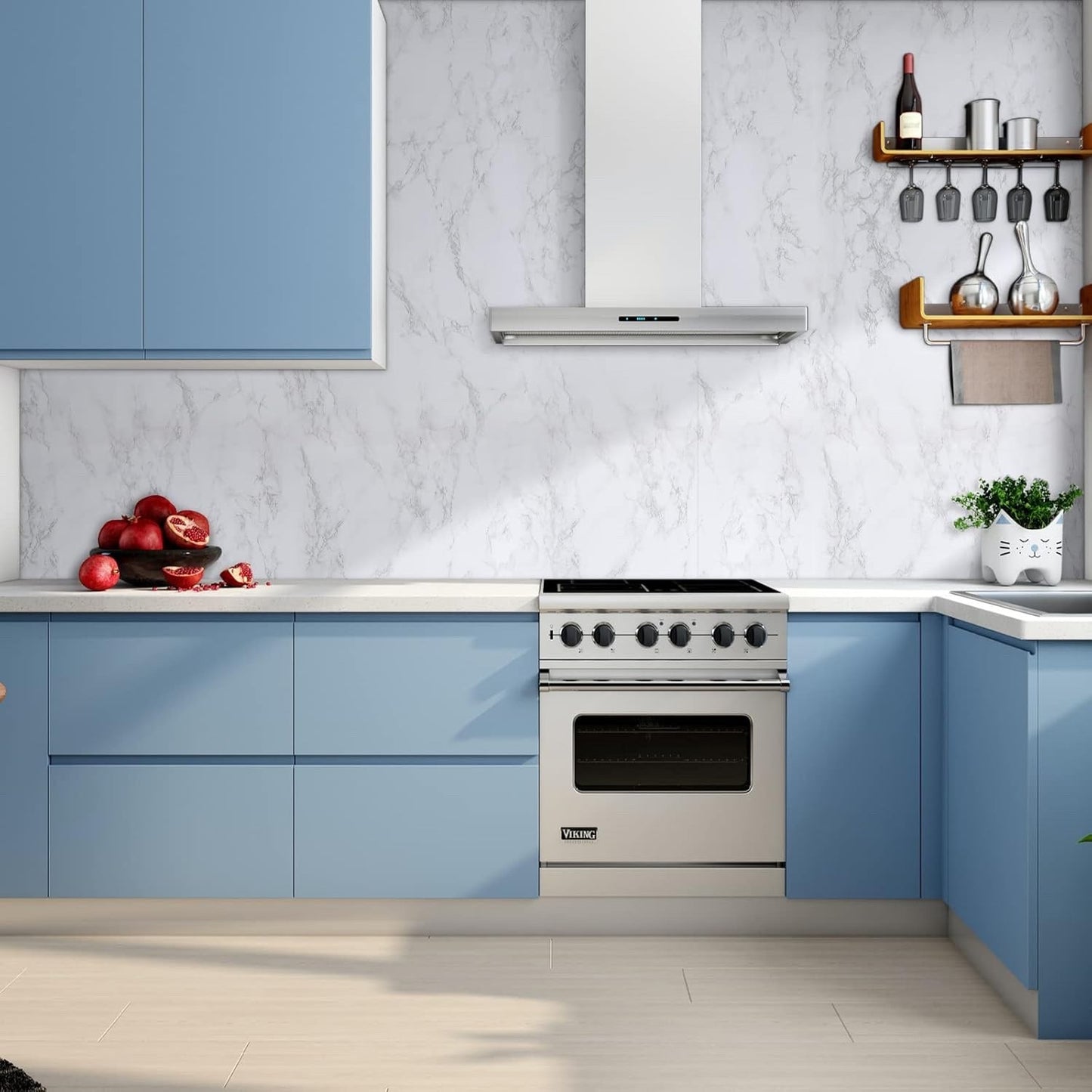 Marble Sticky Back Plastic 90cm x 6m Waterproof Vinyl Wrap Kitchen Worktop