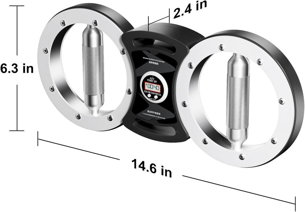 Adjustable Twister Arm Trainer Power Twist Bar Spring Resistance Strength Tool