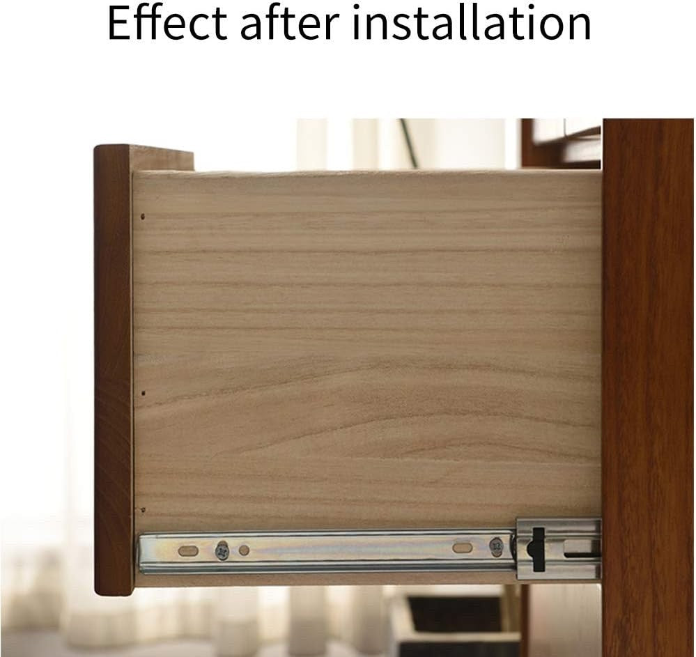 400mm Heavy Duty Drawer Runners Full Extension Ball Bearing 5 Pairs