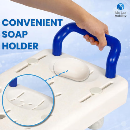 Bath Board Transfer Seat with Handle 70cm Adjustable Elderly Disabled Aid