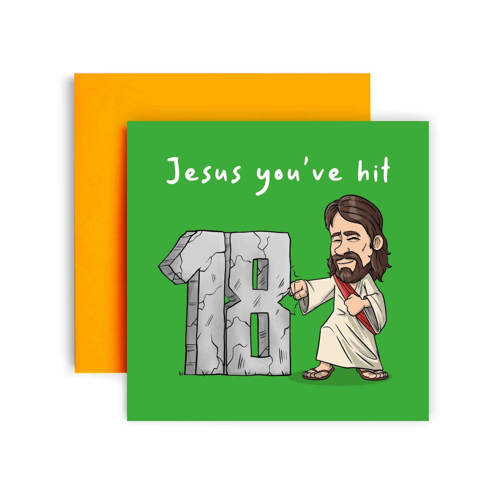 Huxters 60th Birthday Card for him – Funny Birthday Cards for Men – Funny Jesus