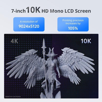 Anycubic Photon Mono 4 Resin 3D Printer 10K LCD 7 Inch LighTurbo Matrix