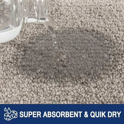 Door Mat Dirt Trapper 80x120cm Non Slip Washable Absorbent Indoor Rug Beige