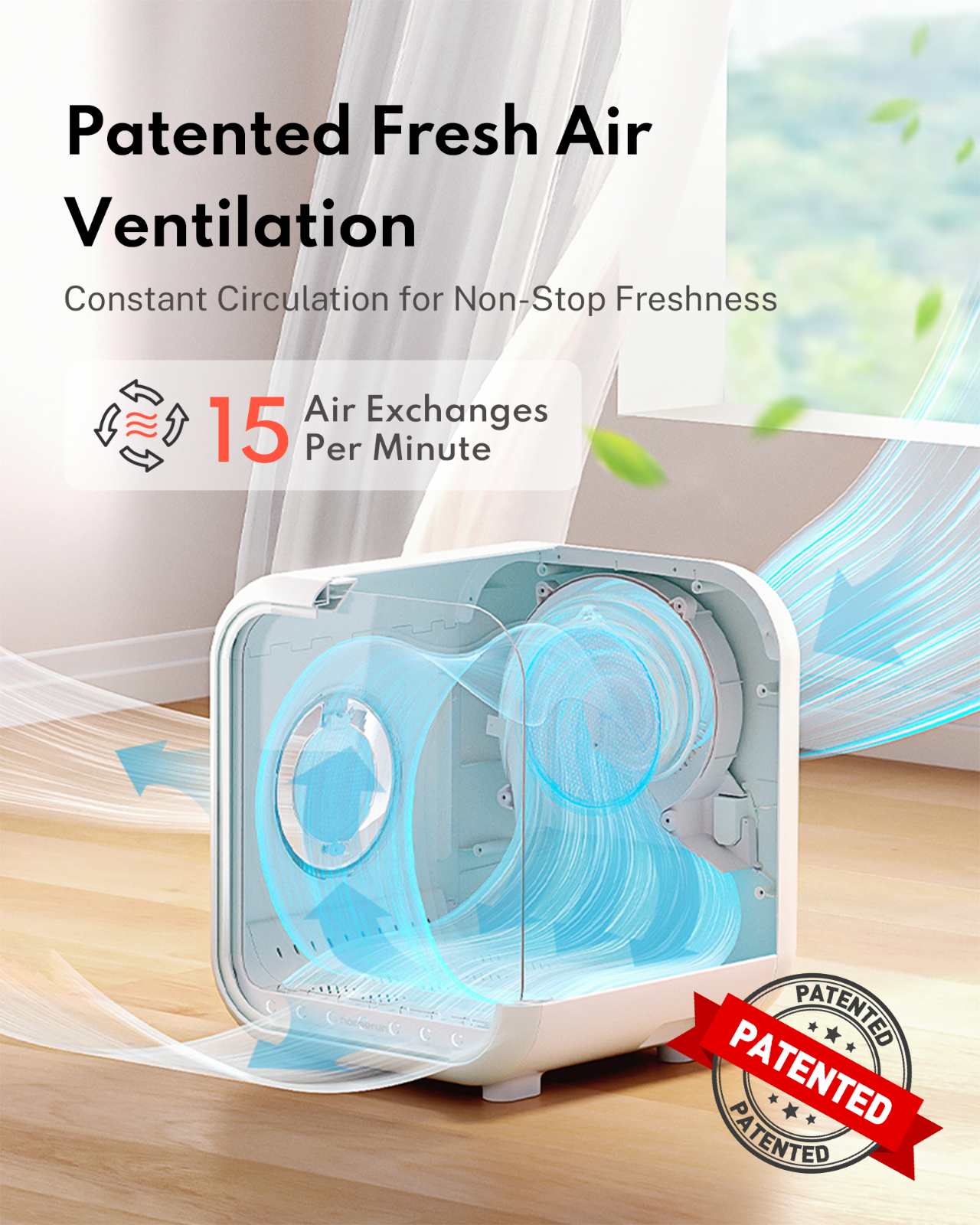 Pet Drying Box 50L Automatic Pet Dryer Ultra Quiet Adjustable Temp Safety Bed