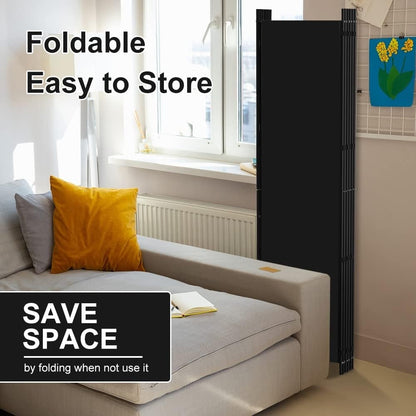 Room Divider Folding Privacy Screen Freestanding Portable Partition Separation