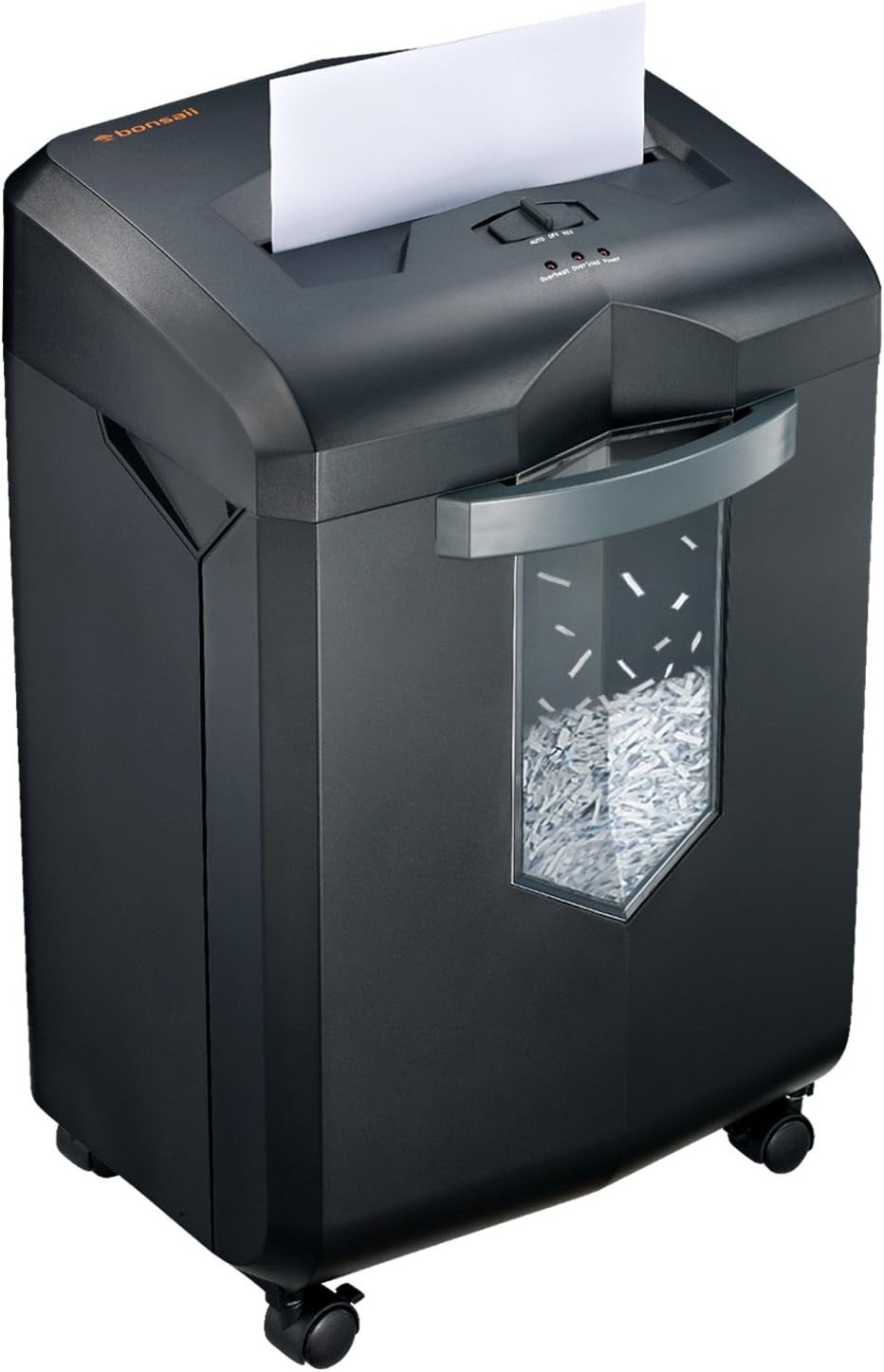 Paper Shredder Heavy Duty 18 Sheet Cross Cut Office Credit Card 23L Bin Black