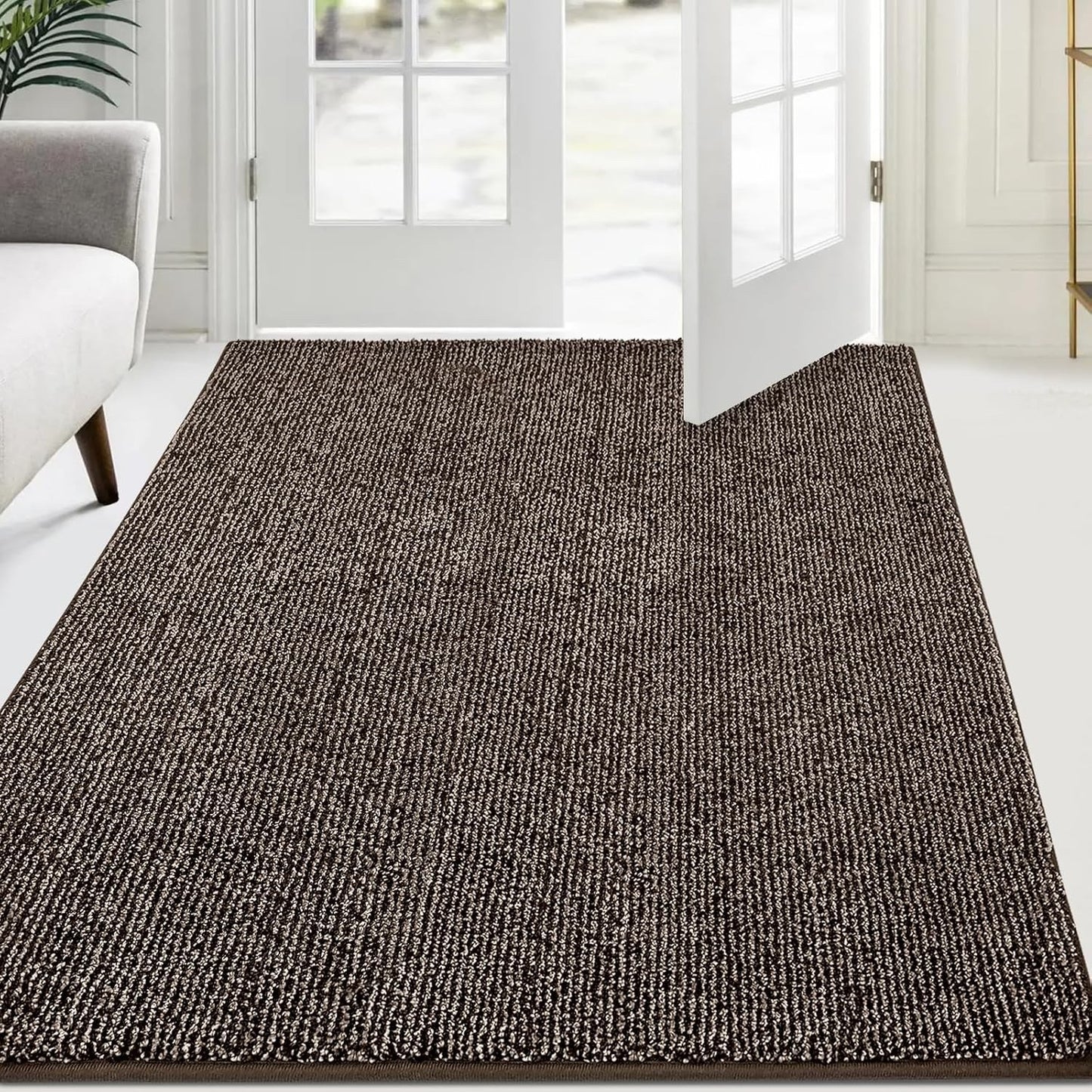 120x180cm Dirt Trapper Door Mat Washable Non Slip Indoor Dog Rug Hallway