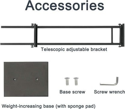 VAIIGO Double Sided Poster Stand Adjustable Floor Sign Holder Up to 203cm