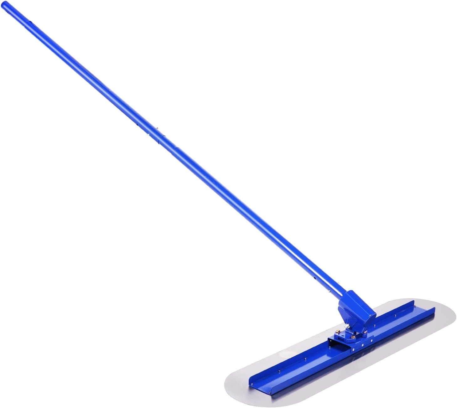 120x30cm Concrete Bull Float with 4 Handles 1.15m Aluminium Set Blue