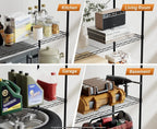 Simple Deluxe 5-Shelf Heavy Duty Storage Shelving Unit, With Height Adjustable S
