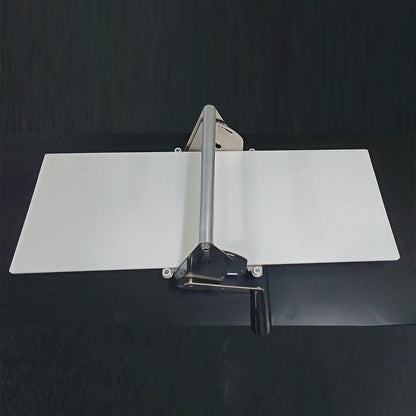 Dough Sheeter Manual Pastry Roller 12in Fondant Adjustable Thickness Machine
